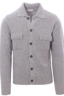 cardigan collo camicia