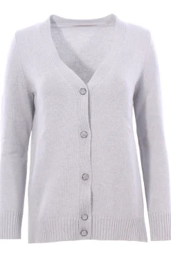 Cardigan in lana e cashmere