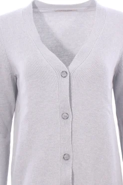 Cardigan in lana e cashmere
