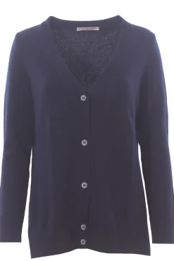 Cardigan in lana e cashmere