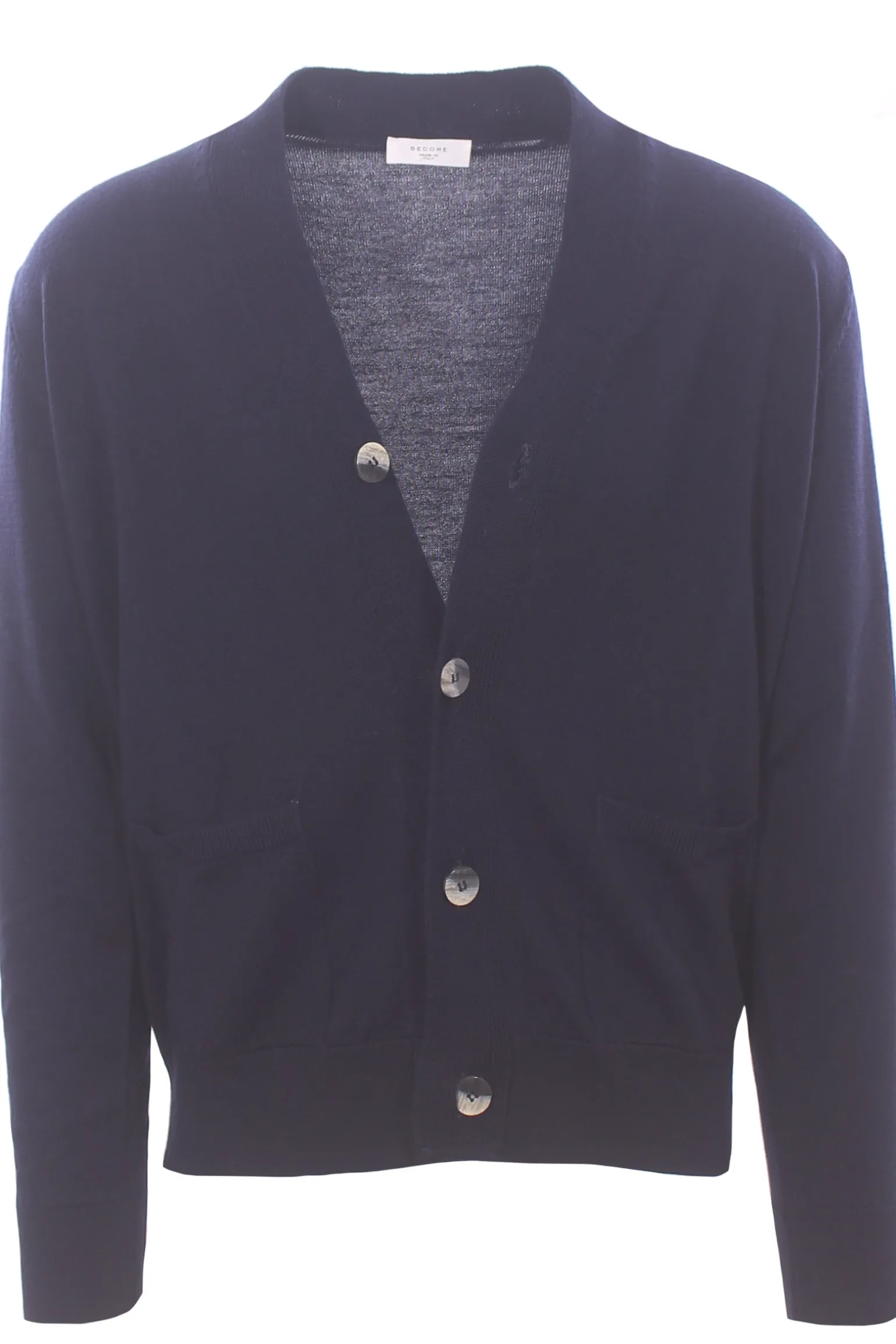 cardigan in lana merino