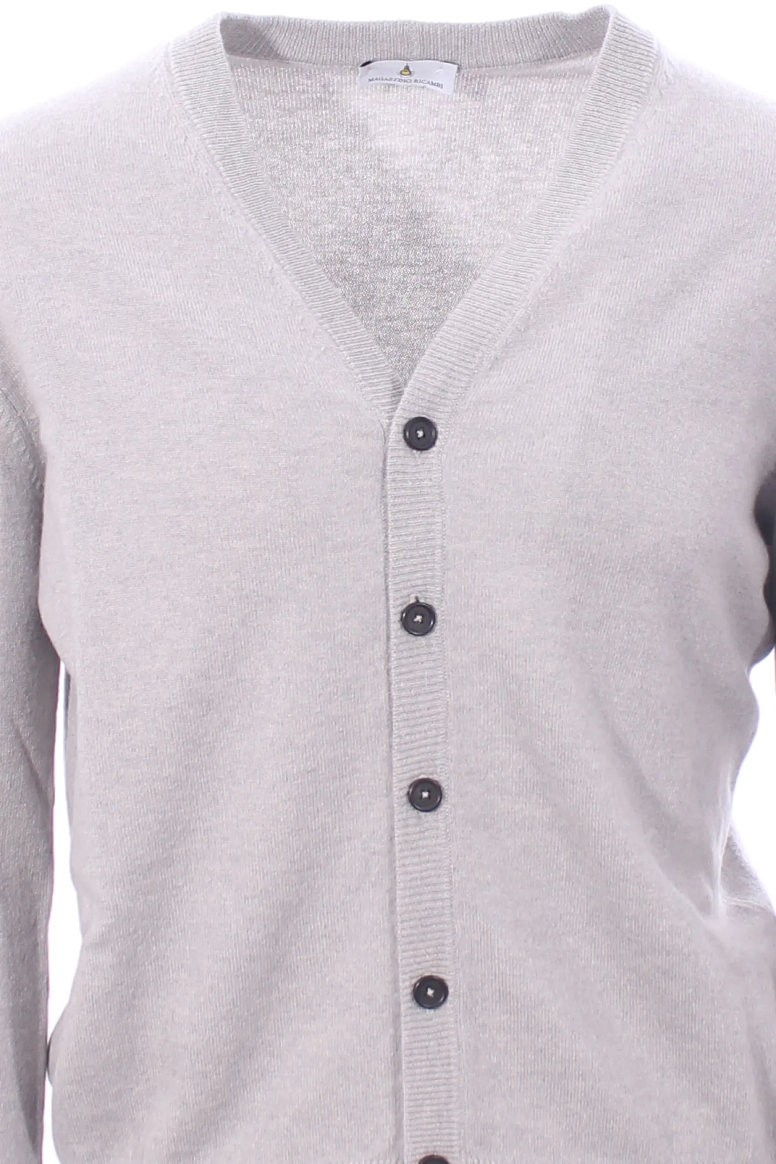 cardigan in lana, seta e cashmere