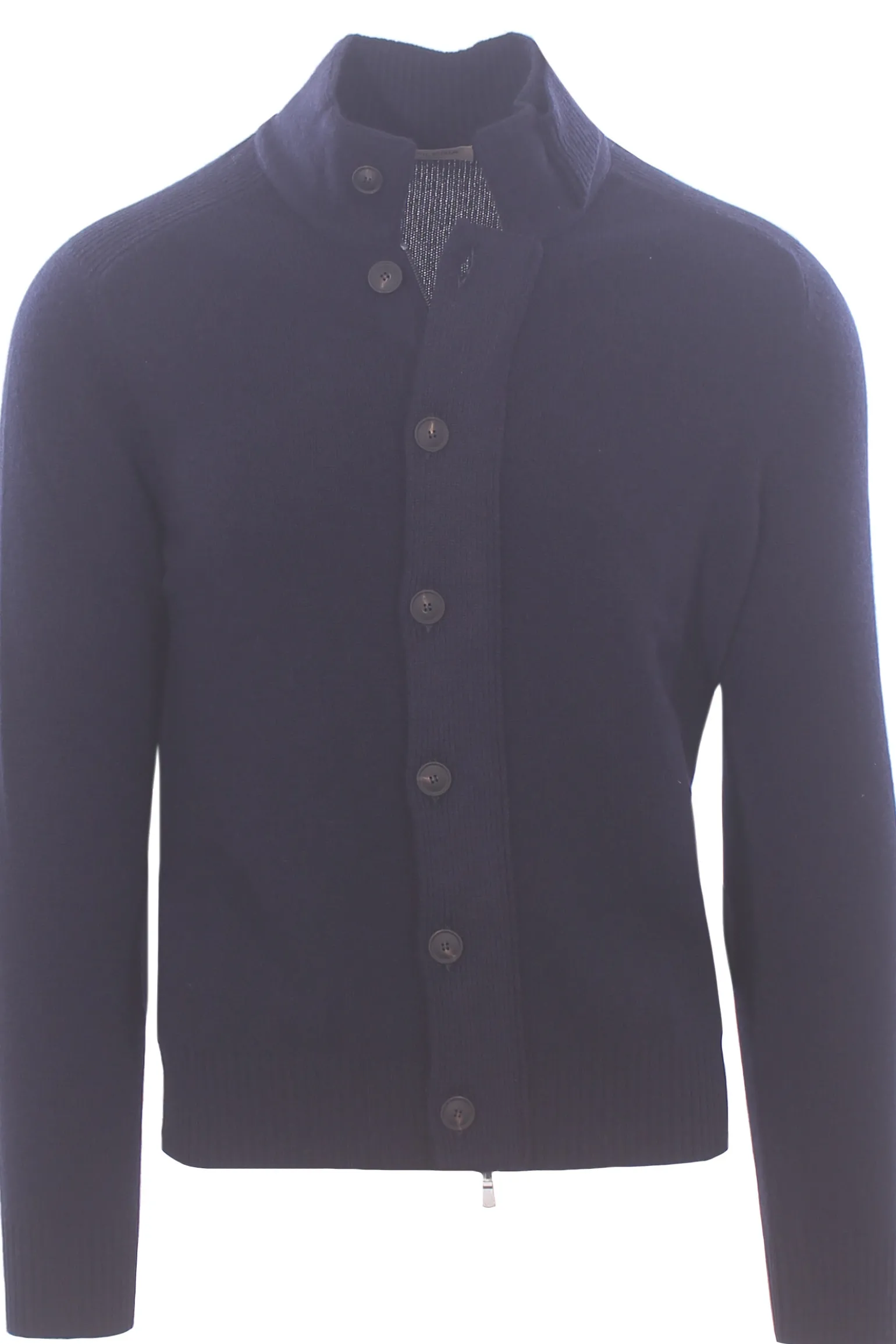 cardigan zip e bottoni