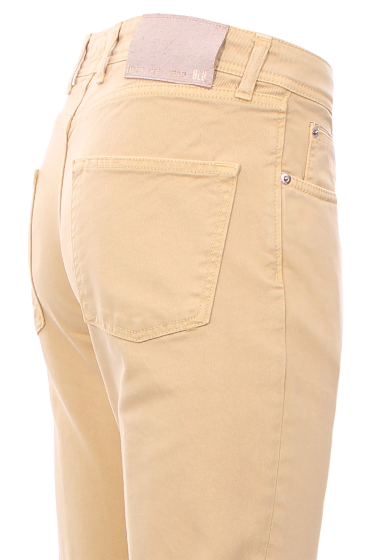 Cinque tasche in cotone stretch