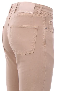 Cinque tasche in cotone stretch
