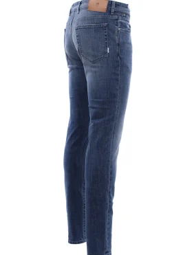 Cinque tasche in denim stretch