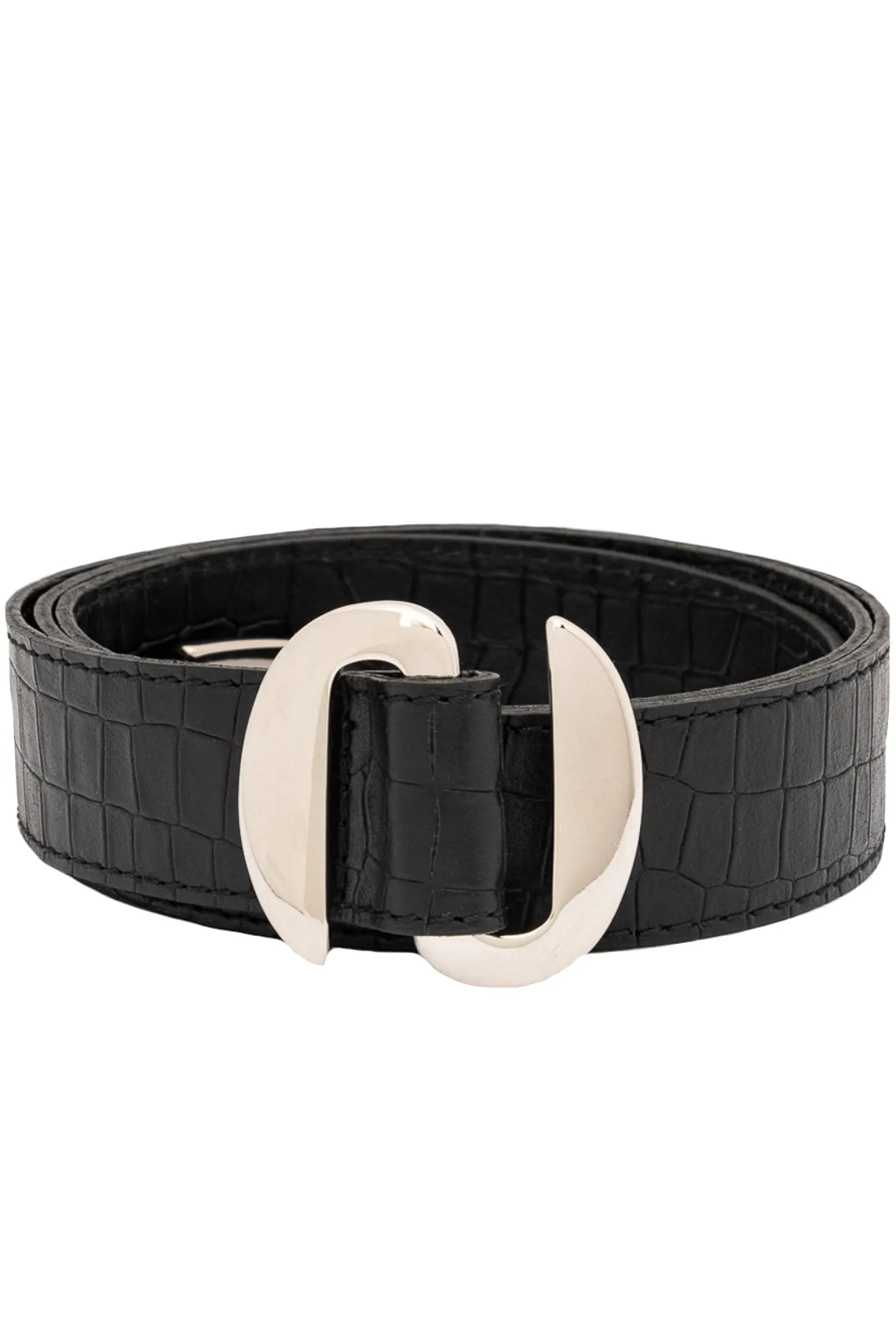 Cintura in pelle martellata