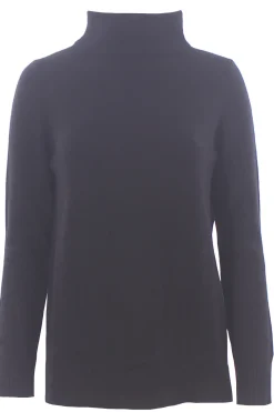 Collo alto in lana e cashmere