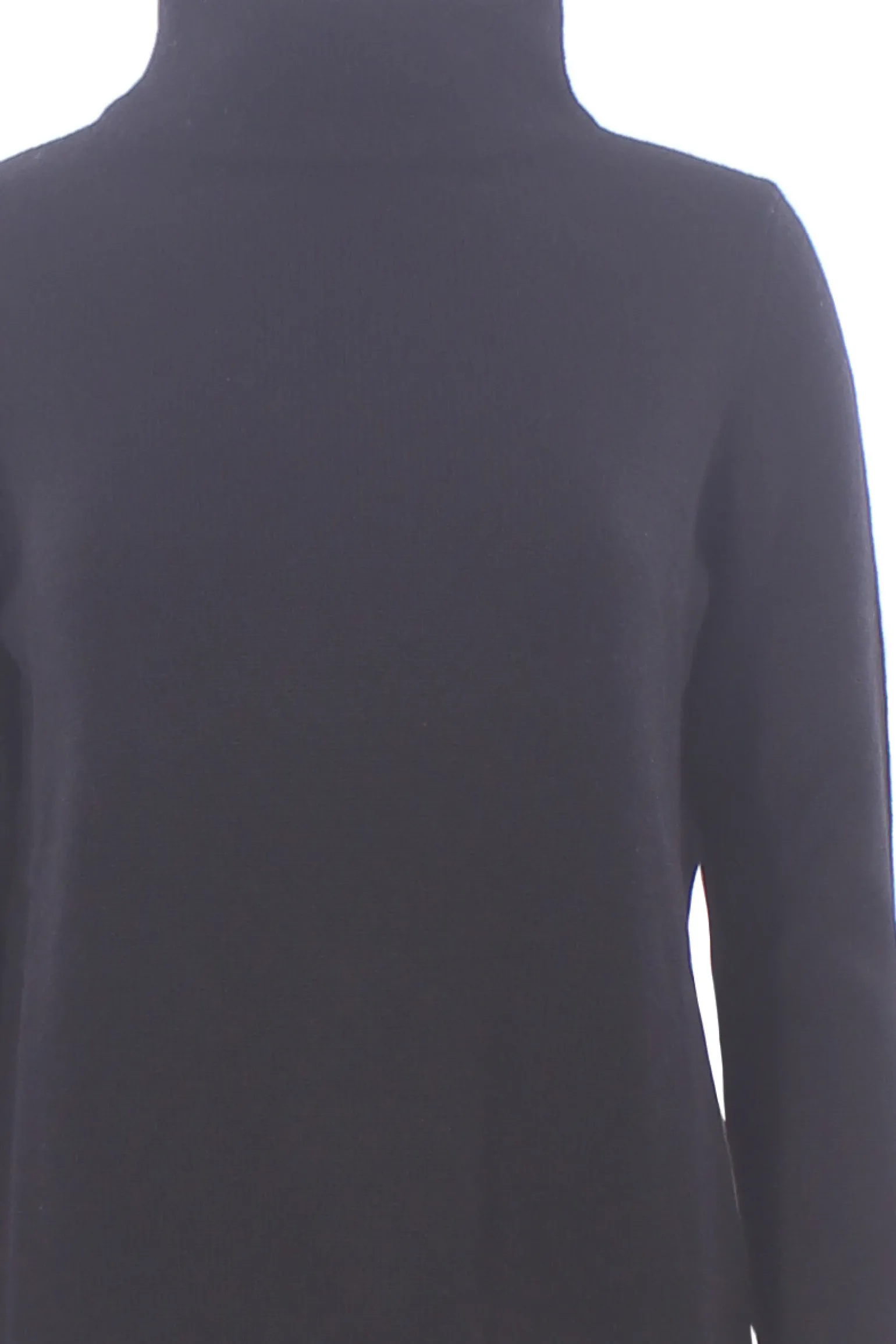 Collo alto in lana e cashmere