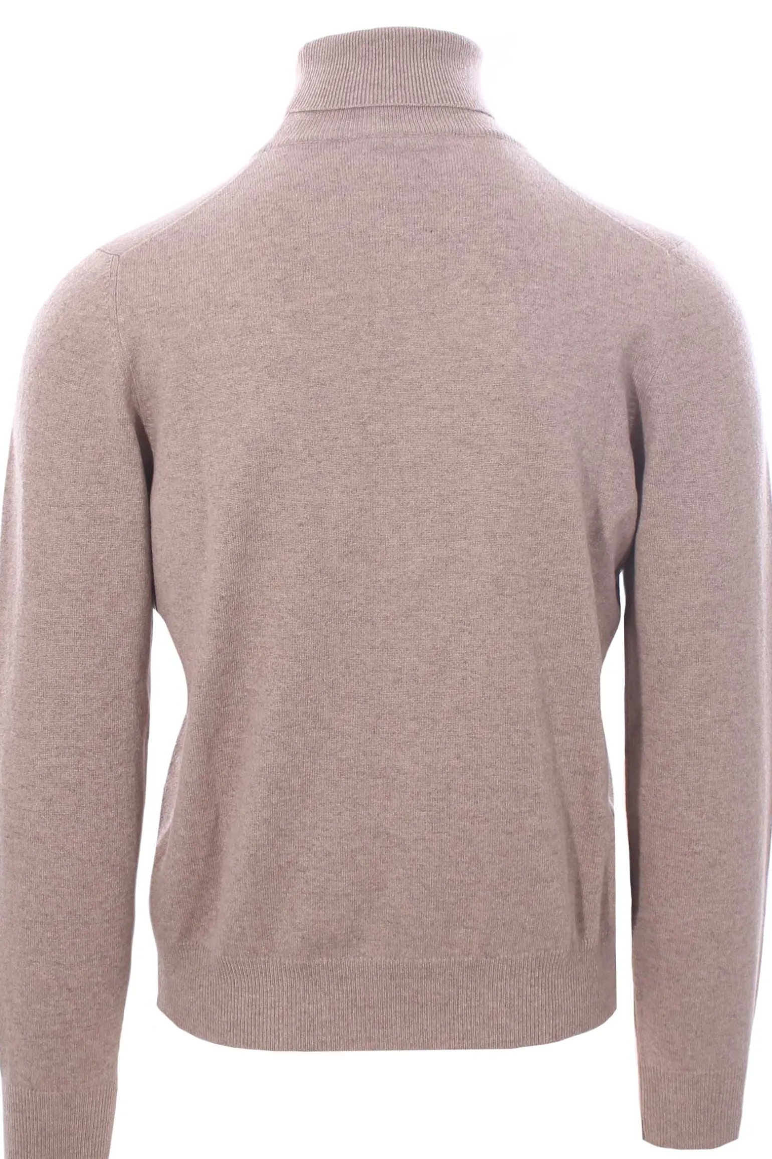 collo alto in lana e cashmere