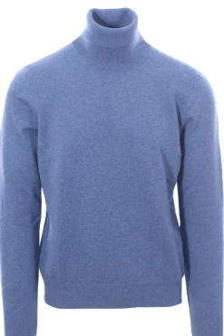 collo alto in lana e cashmere