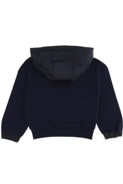 Felpa full zip bamby con cappuccio
