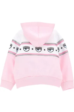 Felpa full zip con cappuccio
