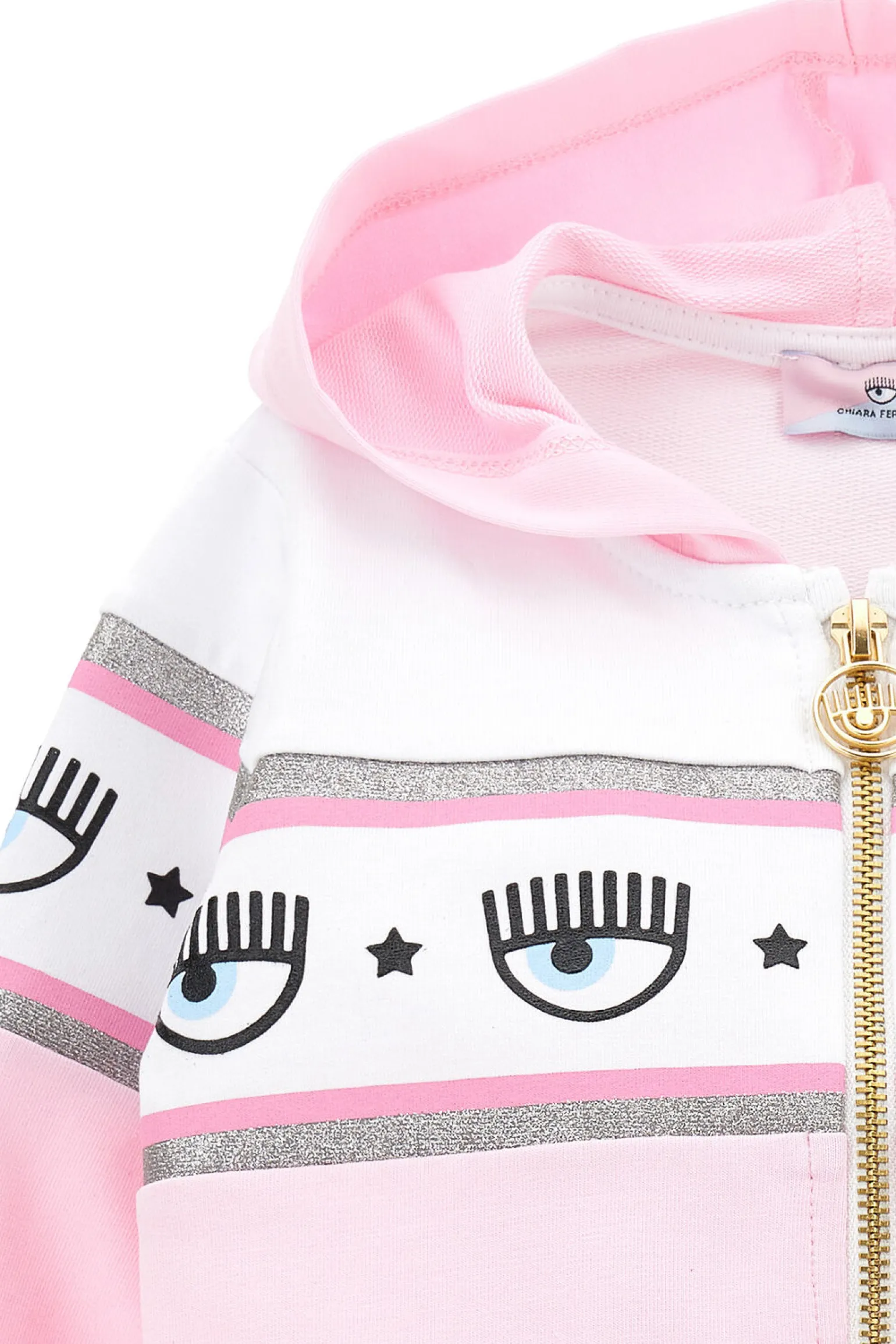 Felpa full zip con cappuccio