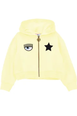 Felpa full zip con cappuccio