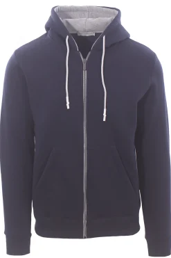 felpa marsupio full zip
