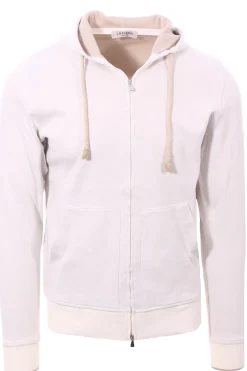 Full zip cappuccio