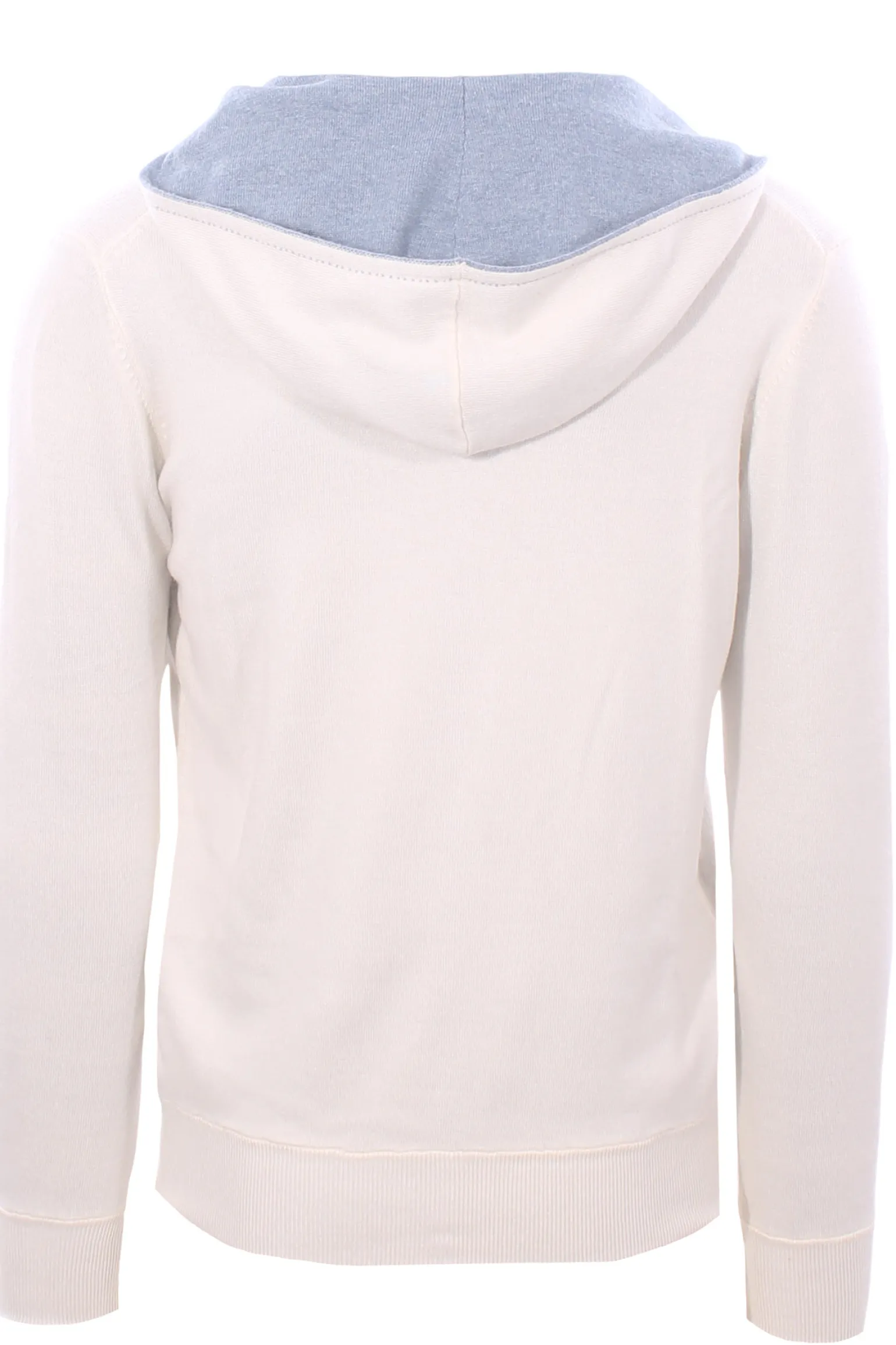 full zip cappuccio reversibile in lana e cashmere