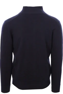 Full zip in lana e cashmere