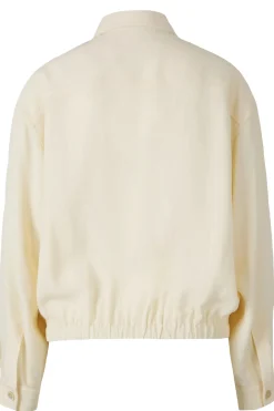 Giacca bomber in viscosa