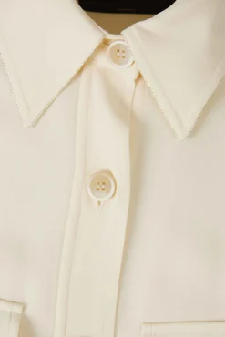 Giacca bomber in viscosa