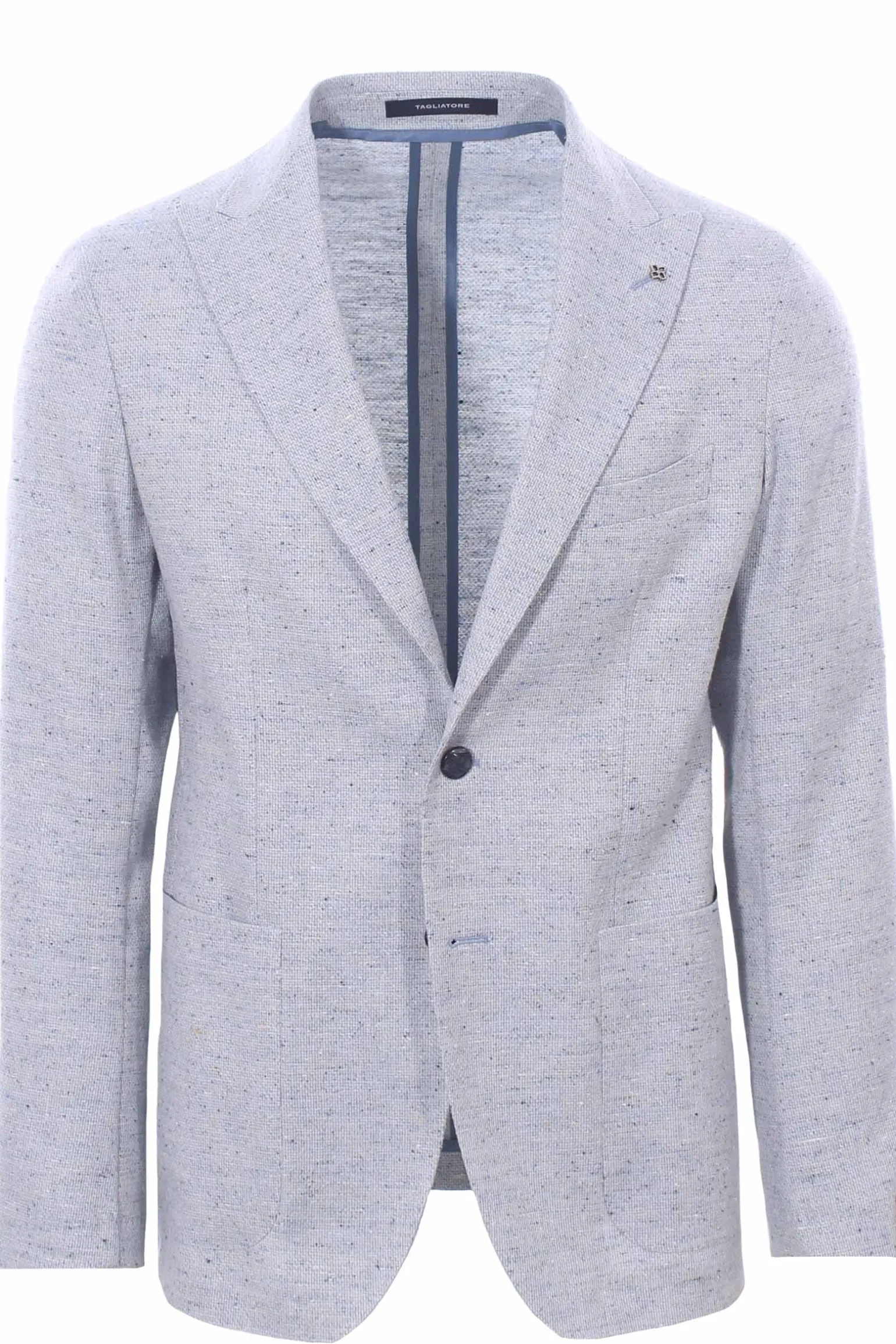 giacca derrick in armatura effetto tweed