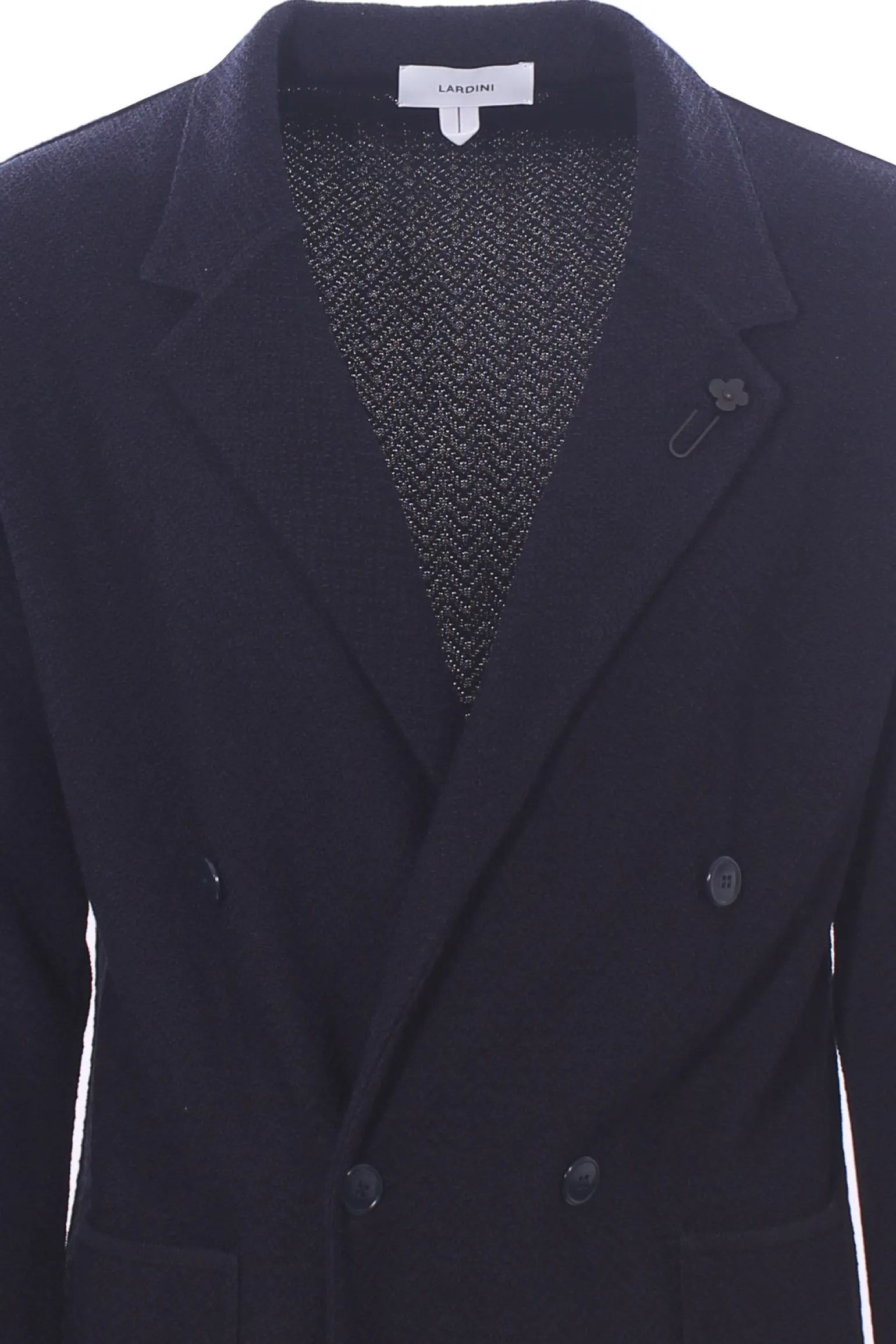 giacca maglia in cotone armaturato
