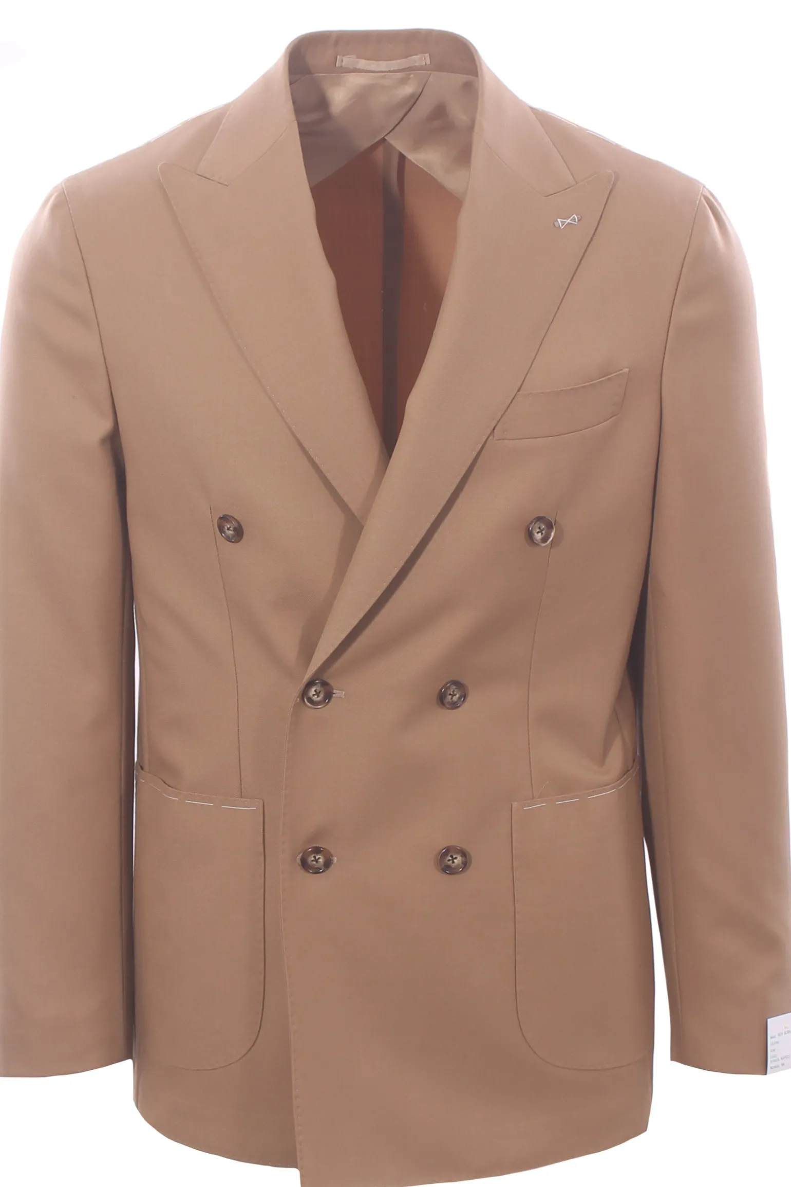 giacca sartoriale in lana pettinata