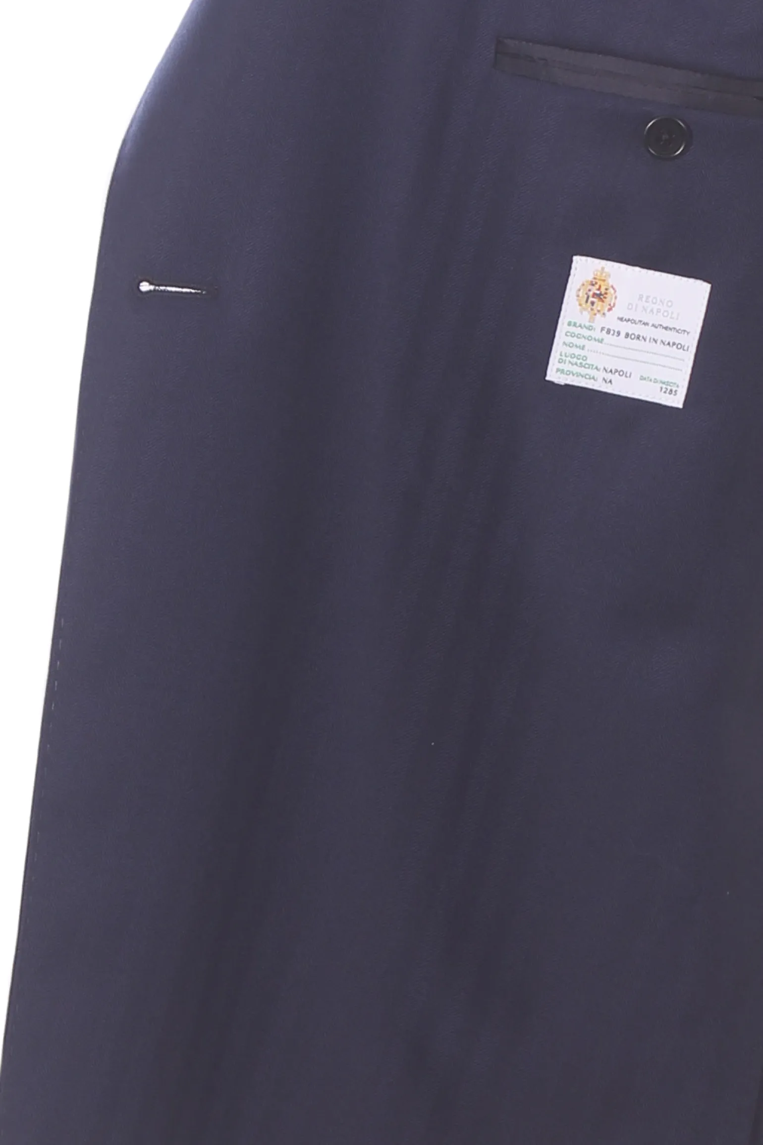 giacca sartoriale in lana spinata pettinata