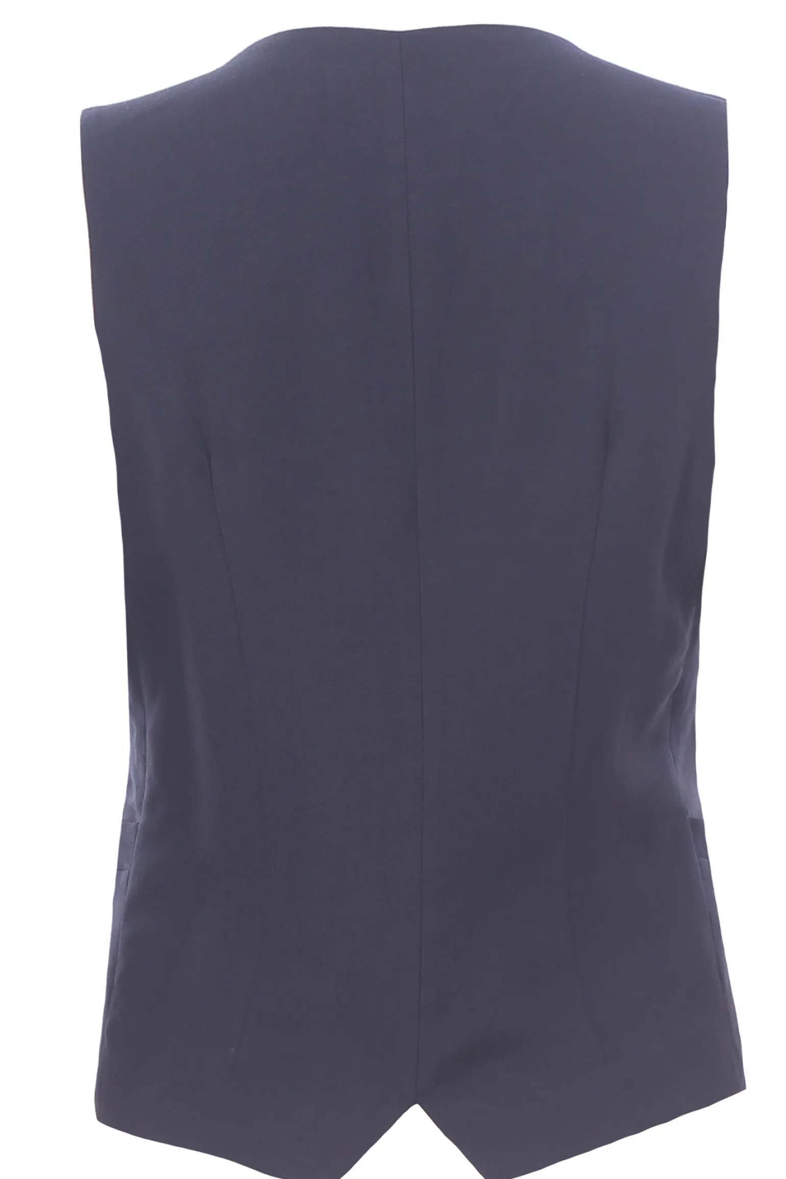 Gilet in lino e viscosa