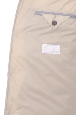gilet piumino in lino