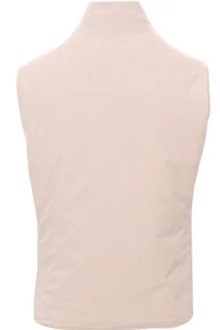 gilet reversibile in lino e cotone