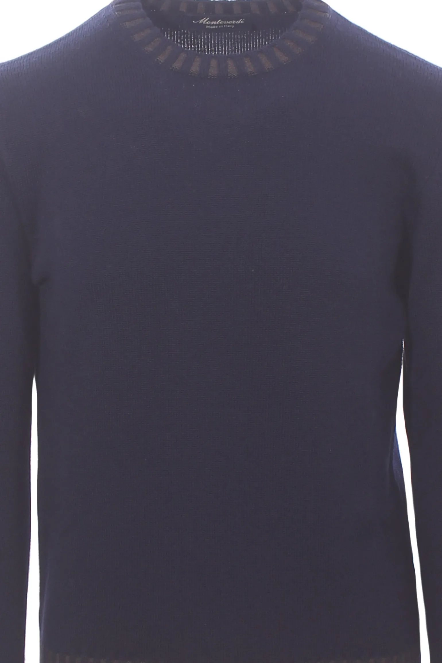 girocollo bordi vanisè in lana merino