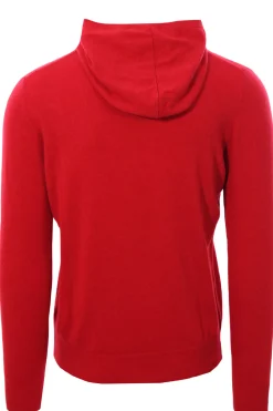Girocollo cappuccio in lana e cashmere