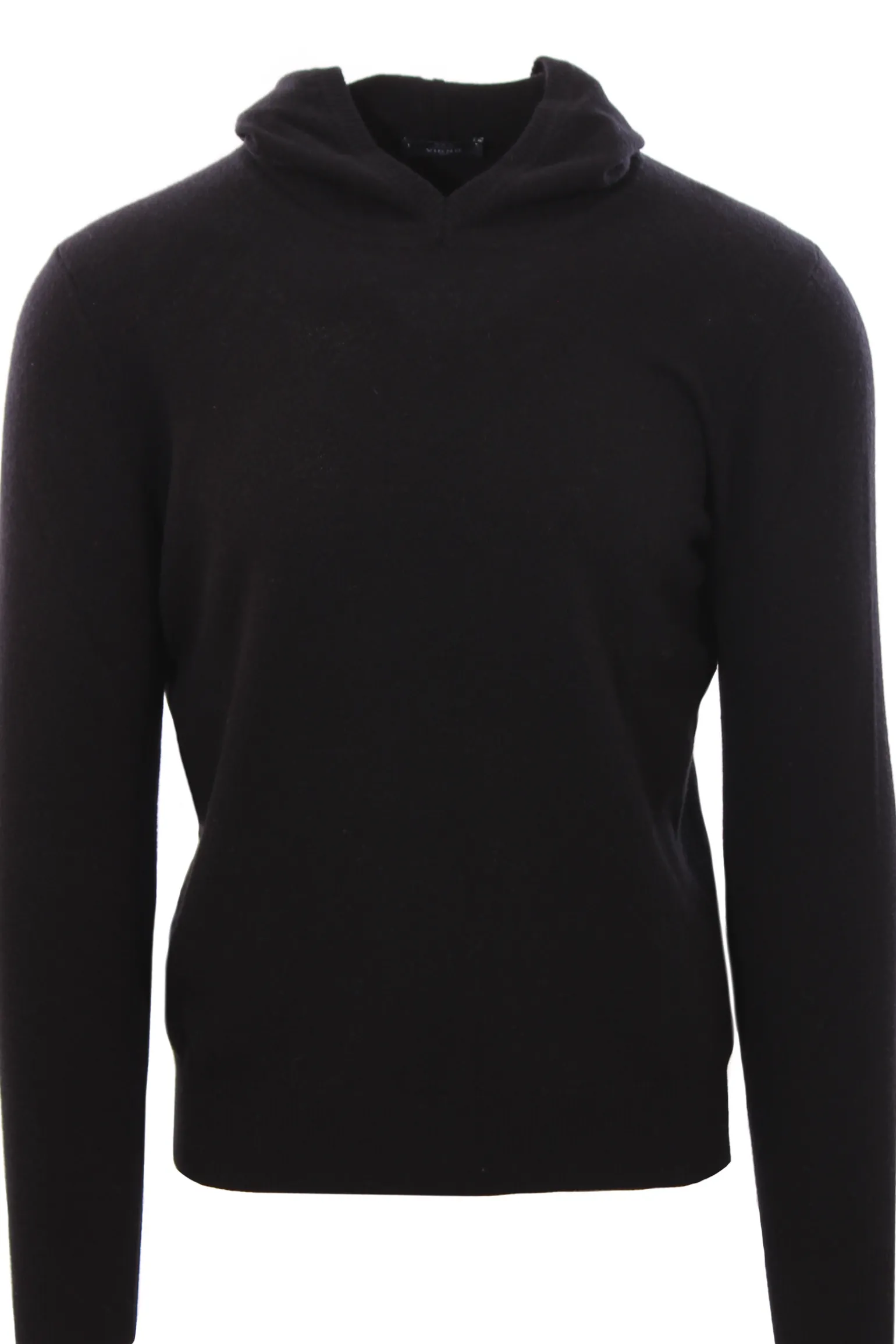 Girocollo cappuccio in lana e cashmere