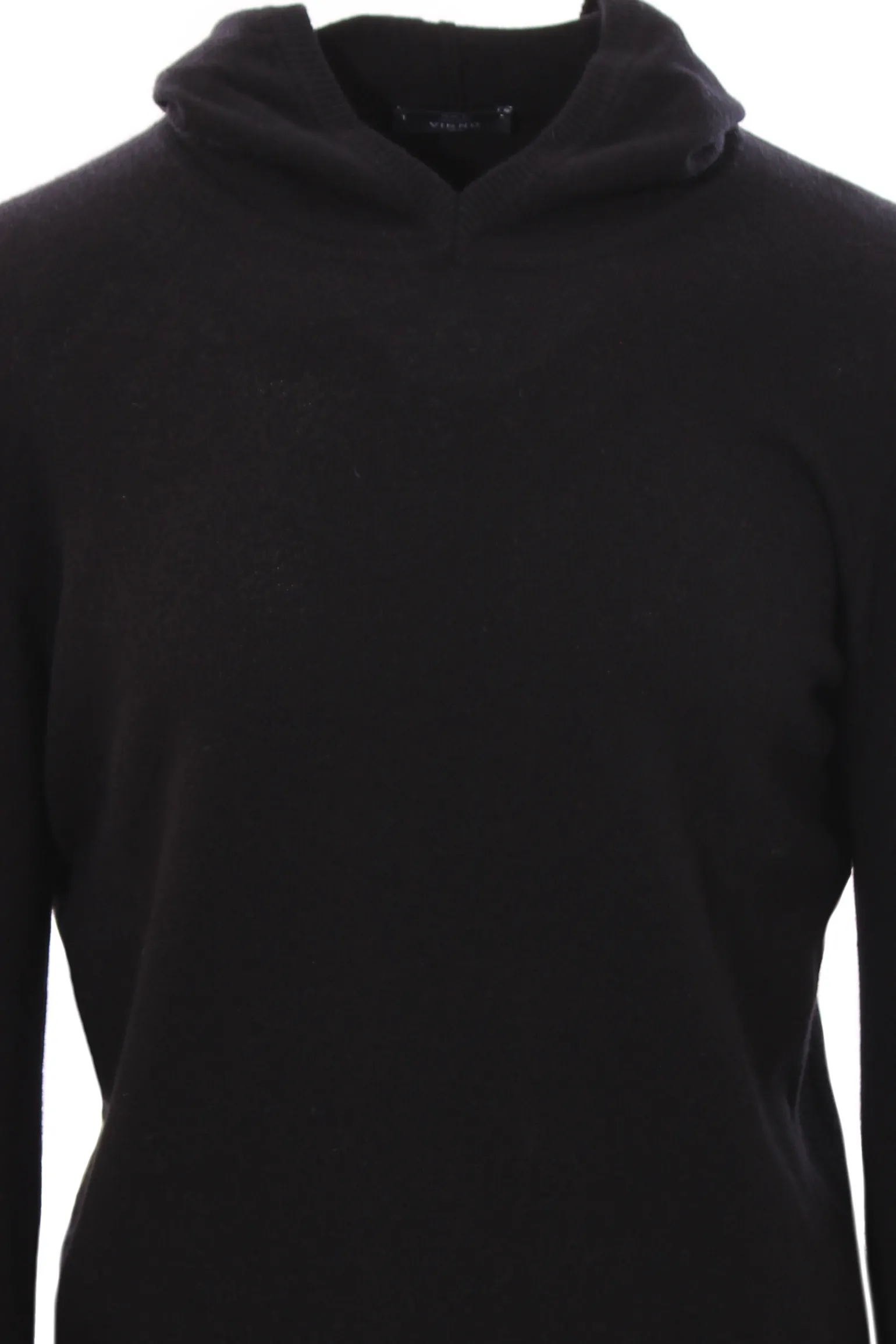 Girocollo cappuccio in lana e cashmere