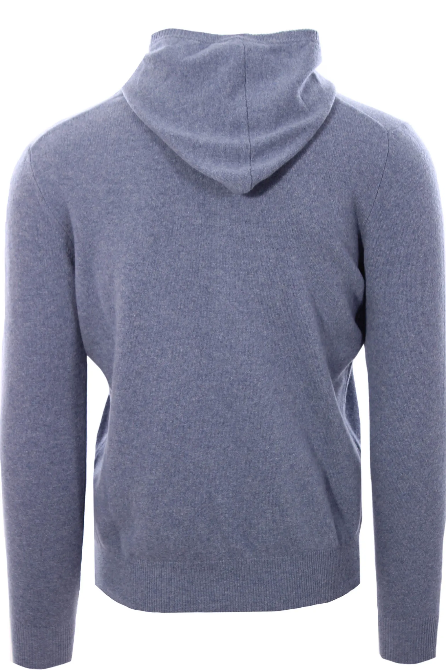 Girocollo cappuccio in lana e cashmere