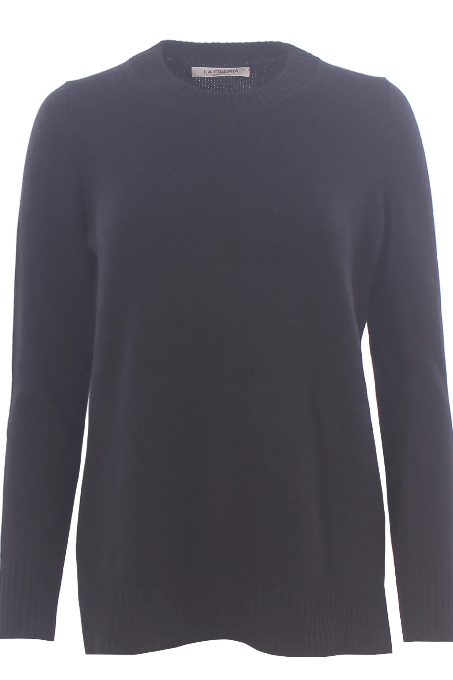 Girocollo in lana e cashmere