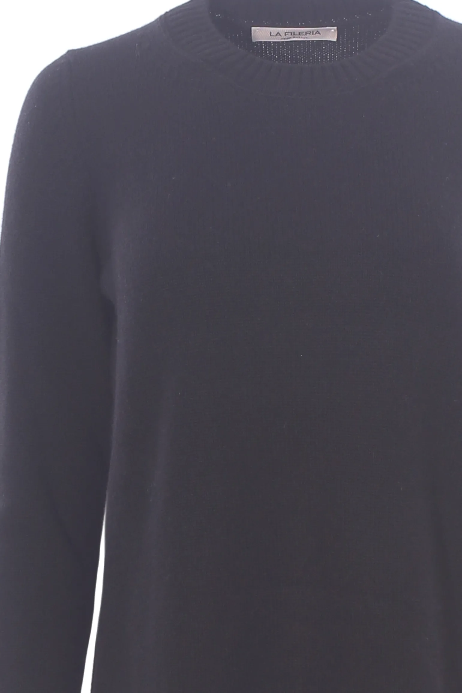Girocollo in lana e cashmere