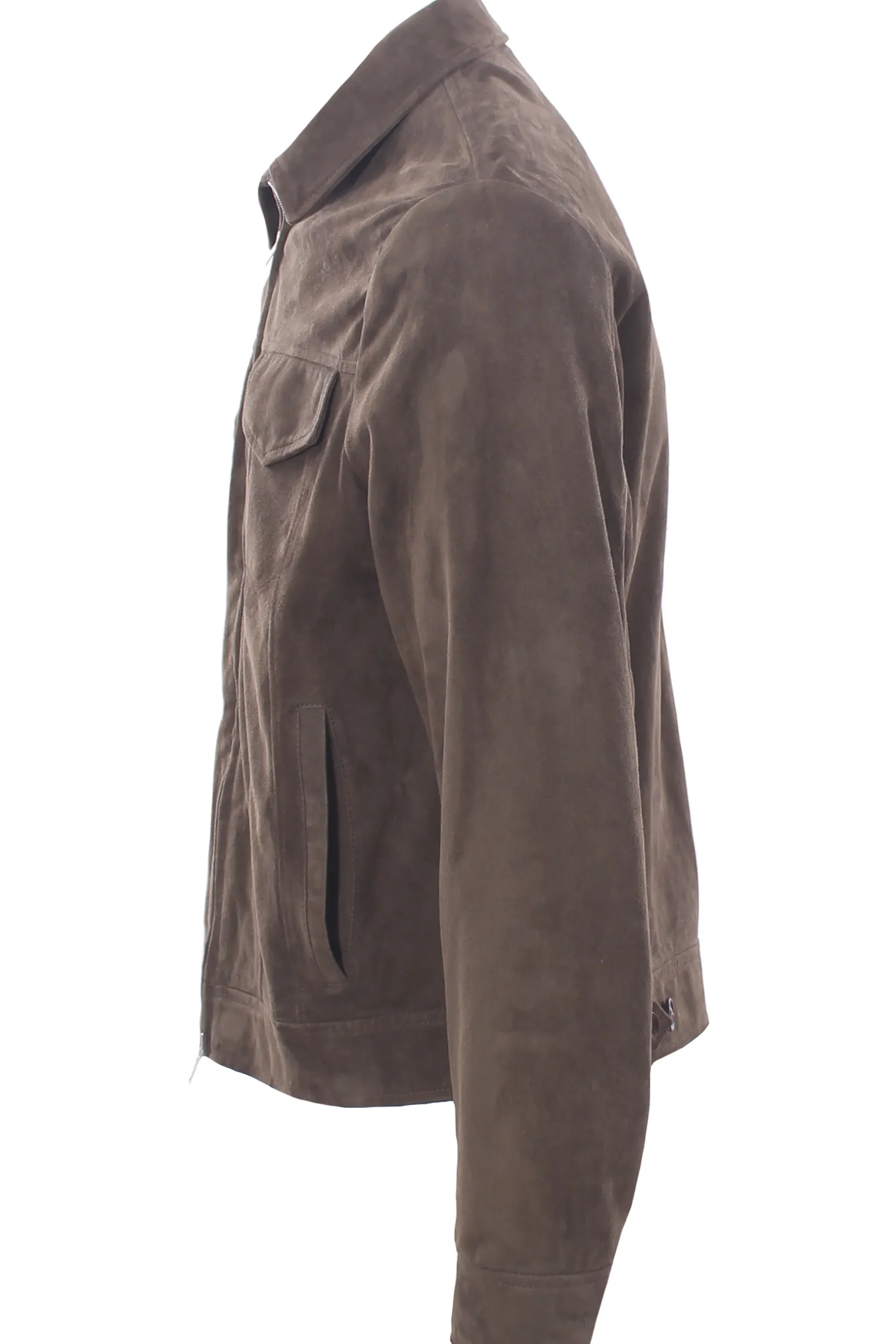 giubbino in suede