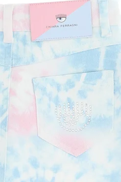 Gonna cinque tasche in denim