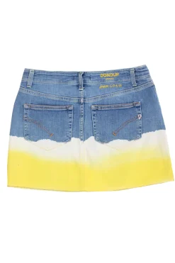 Gonna cinque tasche in denim