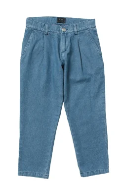 Jeans baggy con pinces