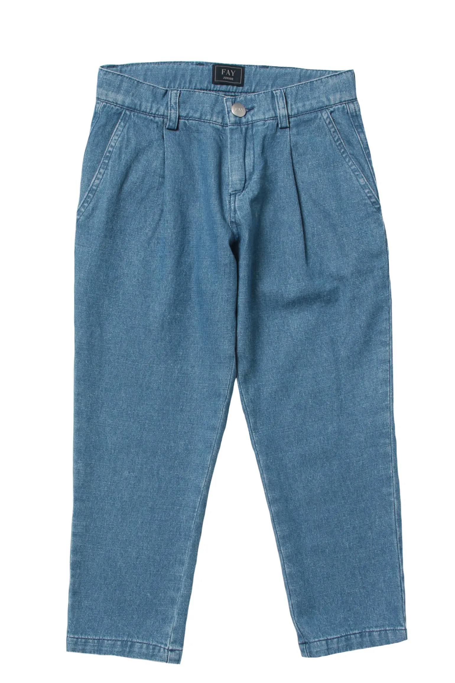 Jeans baggy con pinces