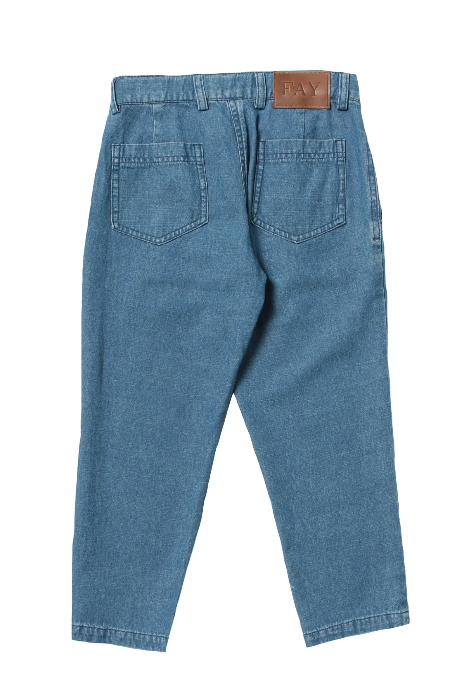 Jeans baggy con pinces