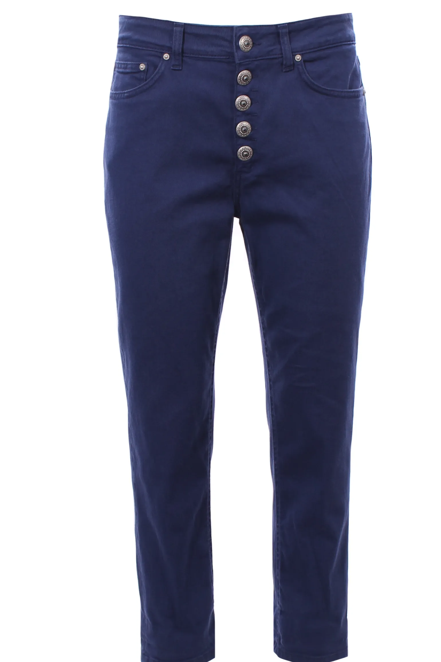 Jeans koons gioiello in denim di cotone