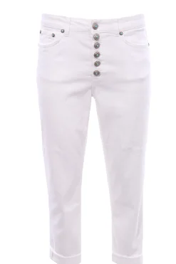 Jeans koons gioiello in denim di cotone