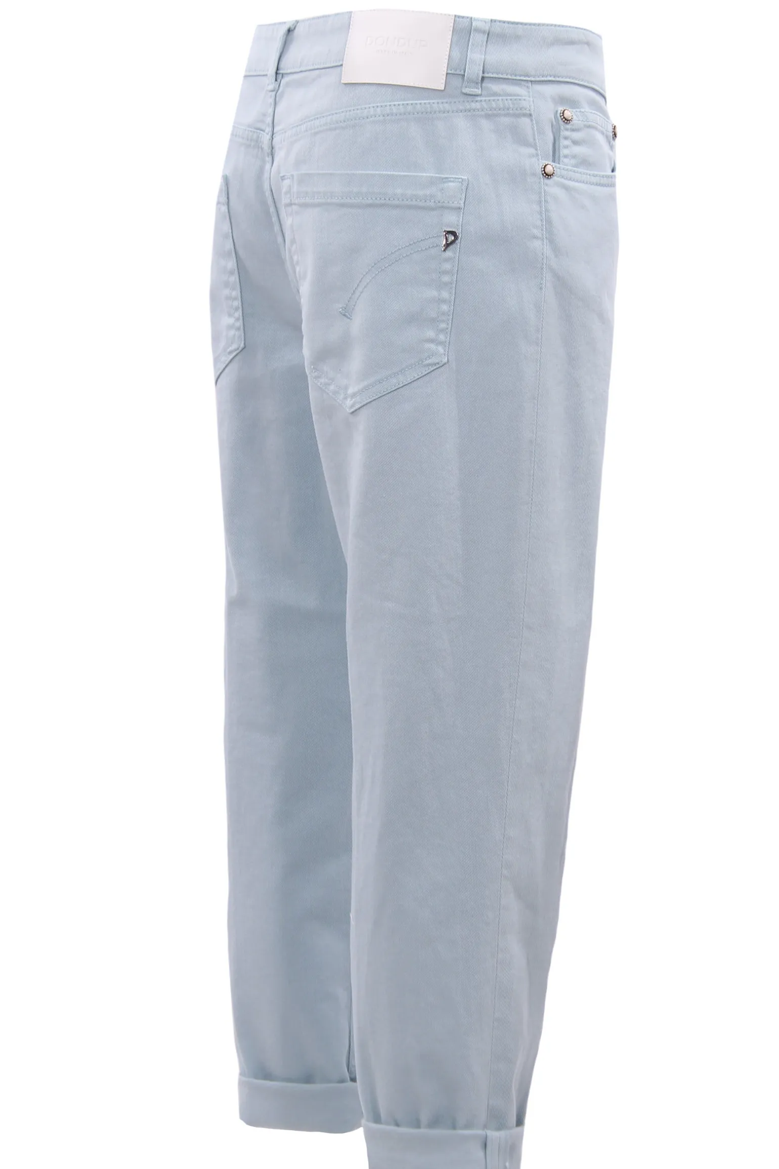 Jeans koons gioiello in denim di cotone