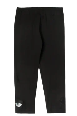 Leggings in cotone stretch occhio