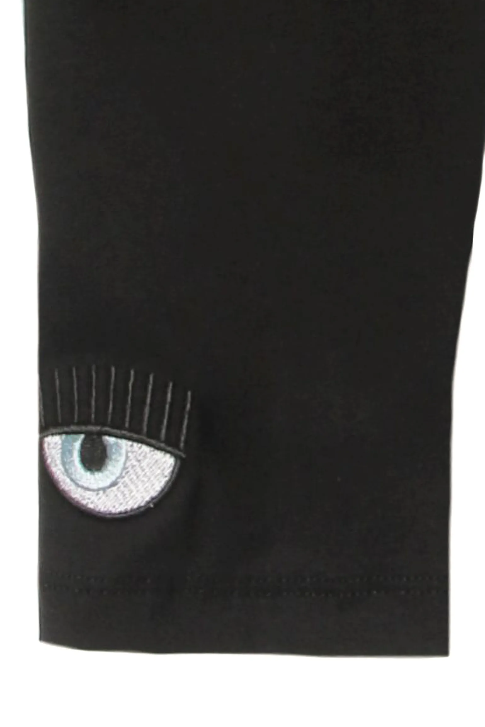 Leggings in cotone stretch occhio